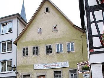 Das Reißmannhaus wird von den Bürgergenossen saniert, die Stadt bezuschusst die vorbereitenden Untersuchungen.  Foto: Thomas Malz