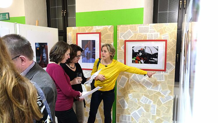 Die ausgestellten Fotos können auch erworben werden. Gerd Schaar