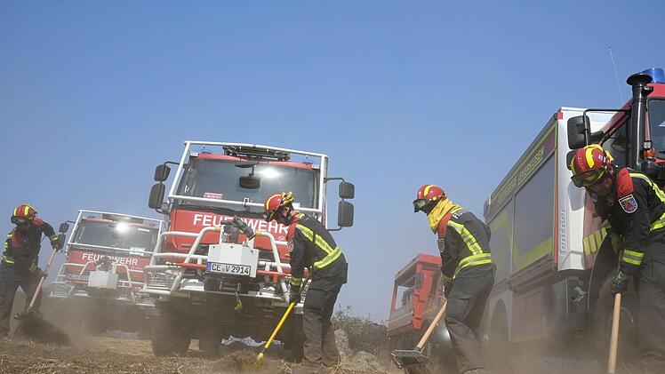 Waldbrände in Spanien - Deutsche Feuerwehrleute im Einsatz