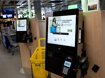 SB-Kasse bei Ikea