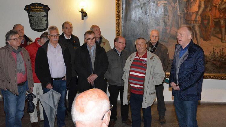 Empfang im Rathaus. Foto: Björn Hein