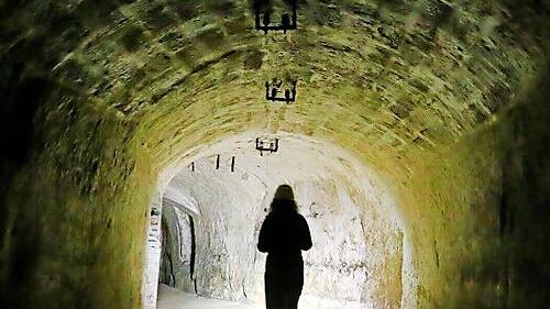 Die unterirdischen G&auml;nge in Lichtenfels k&ouml;nnen bei F&uuml;hrungen erkundet werden, zum Beispiel am 14. Februar bei einem &bdquo;Valentine Special&ldquo;.