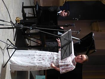 Die Sopranistin Julia Lezhneva , Artist in residence des Kissinger Sommers 2019, begeisterte auch beim Liederabend in der Erlöserkirche das Publikum.  Thomas Ahnert