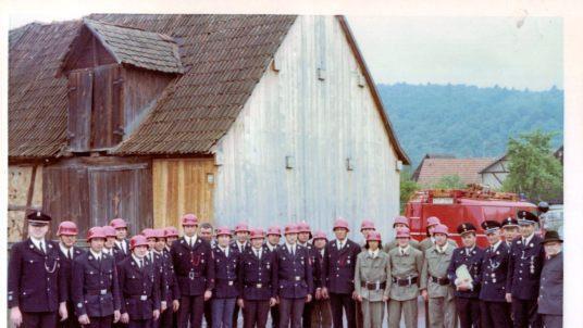 Seit den 1970ern gibts die Häusler Wehr in Farbe. Archiv Czelustek