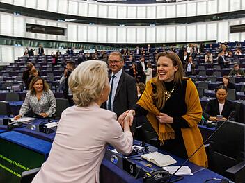 Ursula von der Leyen und Terry Reintke