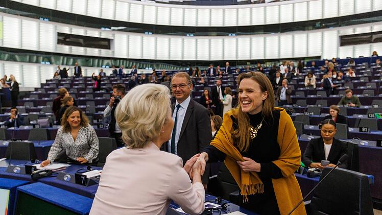 Ursula von der Leyen und Terry Reintke