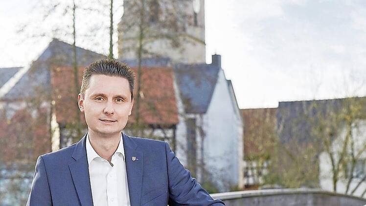 Tobias Roppelt auf dem Mühlensteg über die Baunach Foto: privat