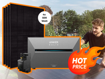 Die Anker SOLIX Solarbank 3 Pro im Komplettset mit starken 2000 Watt: solago & Co. gehen beim Balkonkraftwerk-Krösus in die Preis-Offensive.