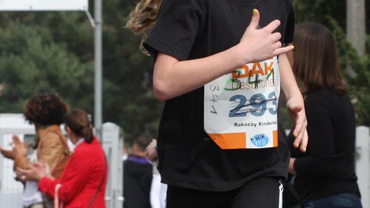 Nelly Kleinhenz von den Children's Athletics des TSV Bad Kissingen war die schnellste Schülerin.