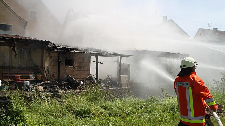 Großbrand in Hutschdorf Foto: Andreas Schmitt
