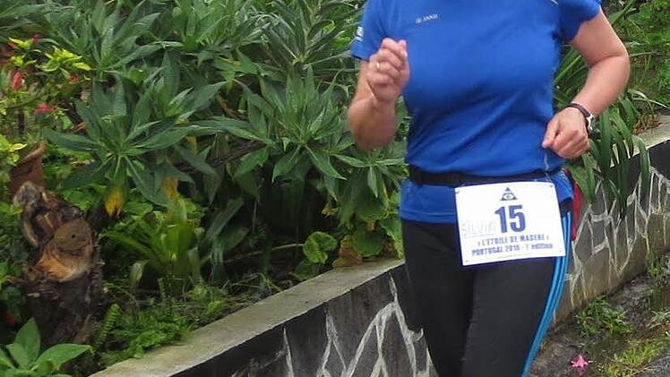 Silvia Kraus legte 70 Kilometer zurück.Foto: Michael Kraus