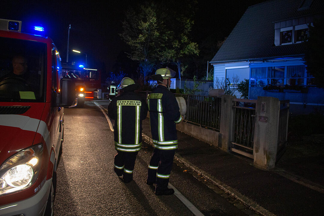 Feuerwehr-Einsatz nach Verpuffung in privater Sauna