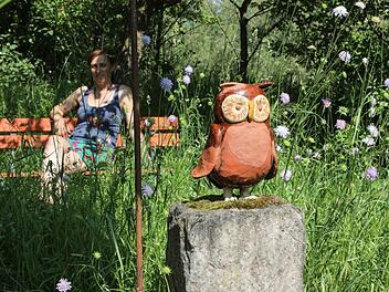 Bei Inka Neff gedeiht die Blumenwiese.Foto: Barbara Herbst