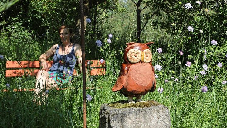 Bei Inka Neff gedeiht die Blumenwiese.Foto: Barbara Herbst