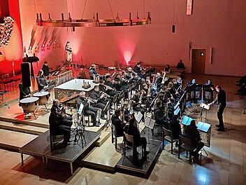 Der Musikverein Ebelsbach spielte in St. Maria Magdalena.