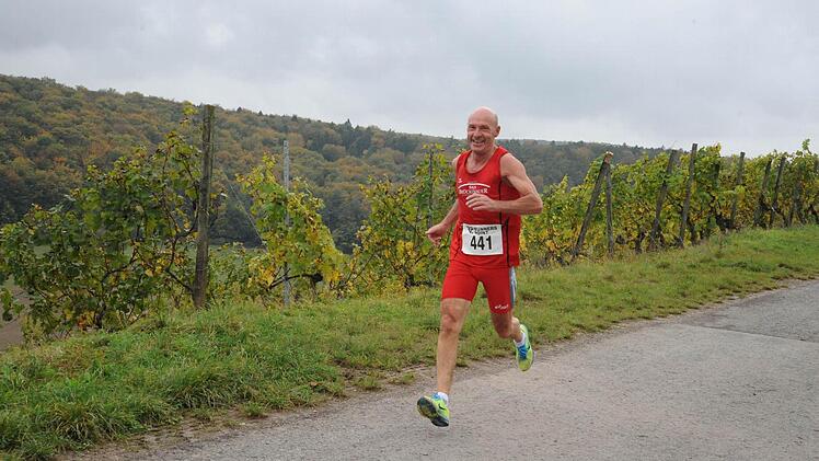 Stimmungsbild vom Ramsthaler Weinberglauf. Foto: Hopf