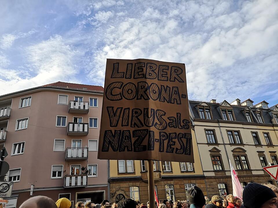Demonstrationen in Bamberg: III. Weg und Gegendemo