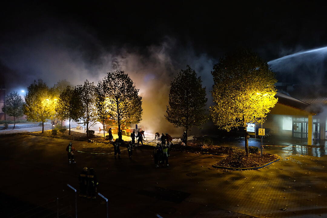 Nürnberg: Lidl brennt