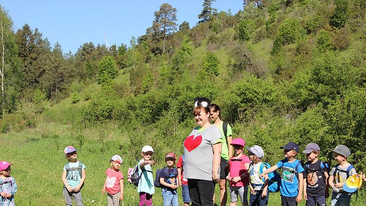 Kindergartenwallfahrt zur Talkirche.Heike Beudert