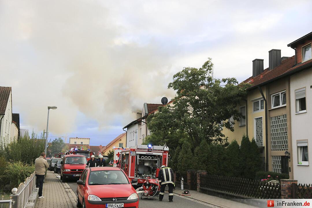 Brand in Hallstadt