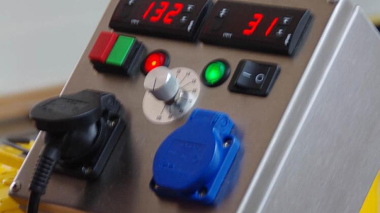 Die Temperatur spielt beim Pressen eine ganz wichtige Rolle.