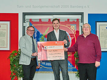 Bamberg: TSG 05 Bamberg zeigt sich solidarisch - Verein spendet 500 Euro an städtischen Hilfsfonds
