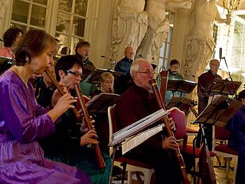 Der Melchior-Franck-Kreis gestaltete ein Konzert im Riesensaal der Coburger Ehenburg. Foto: Jochen Berger