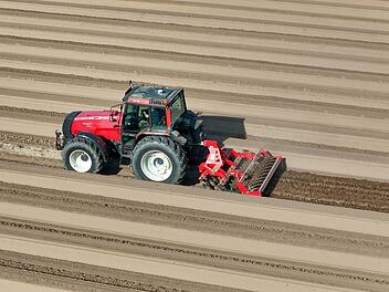 Traktor-Unfall in Ebensfeld