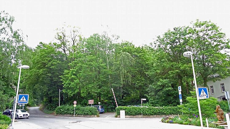 Und so sieht das Gelände der ehemaligen Villa heute aus: trostlos.Foto: jochen Berger