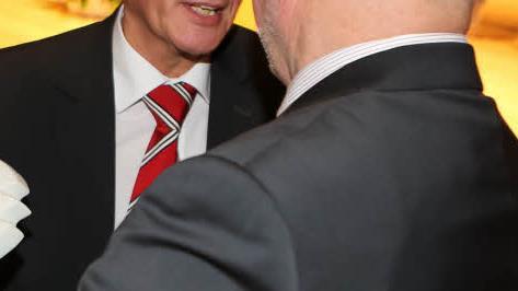 Bei der Verabschiedung von Landrat Oswald Marr. Foto: Barbara Herbst