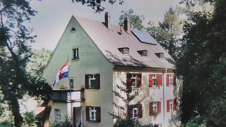 Das Wohnhaus Weihbischof Landgrafs im Bamberger Teufelsgraben 28. Josef Urban