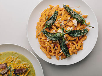 Im Bamberger Altstadt-Restaurant Henrii wird eine mediterran orientierte K&uuml;che angeboten.