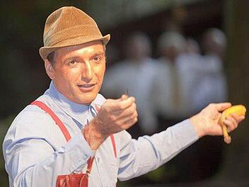 Gerd Kammerer darf nicht mehr als Erwin Pelzig auftreten. Dessen Erfinder, Kabarettist Frank-Markus Barwasser, verbot dem Mainleuser die Nutzung der Kunstfigur. Kammerer hatte sein erstes abendfüllendes Programm geplant, das er nun absagte. Foto: Archiv/Ritter