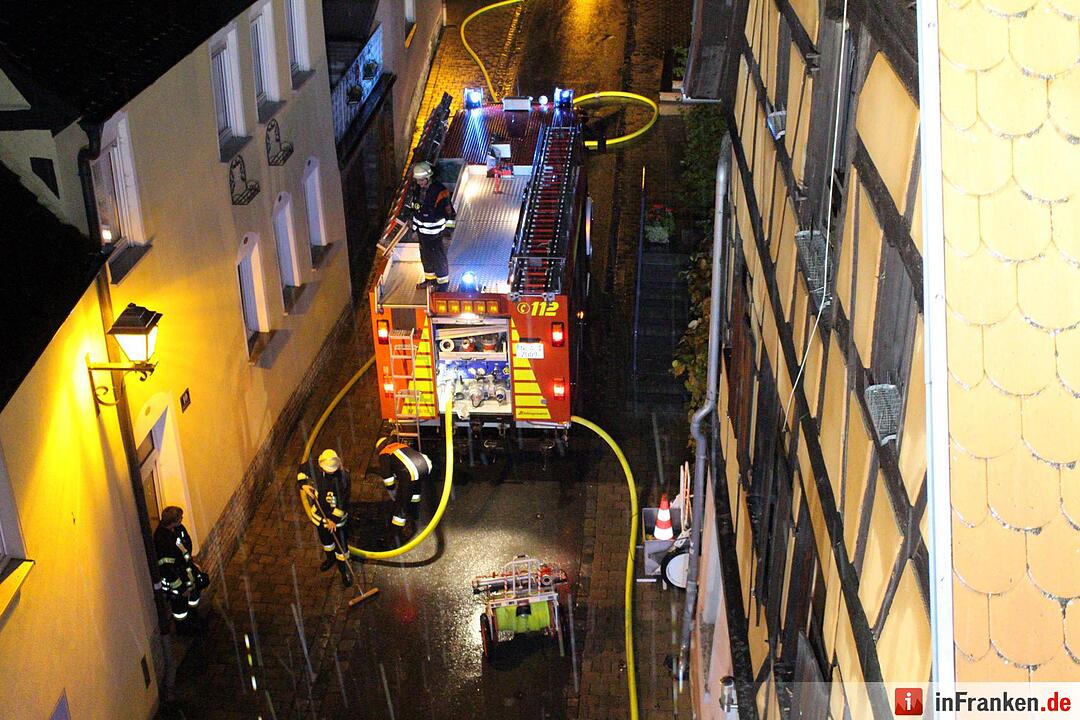 Hoher Schaden bei Brand in Bad Windsheim