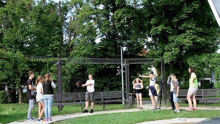 Beim Brunnen am Polizeikreisel wurde gedreht.