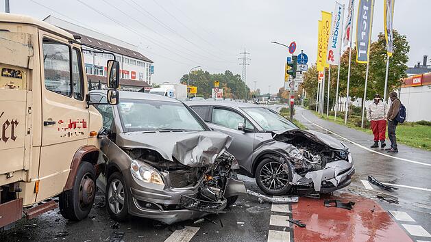 Verkehrsunfall im Kreuzungsbereich