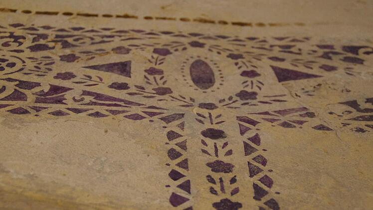 Eine der Malereien im Zeughaus. Foto: Marco Meißner