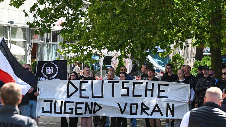 Rechte Gegendemonstration - CSD in Magdeburg