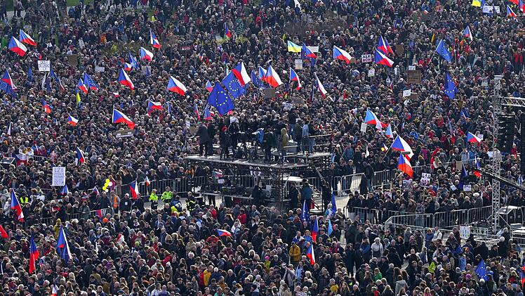 Demonstration B&uuml;ndnis "Eine Million Augenblicke f&uuml;r Demokratie"