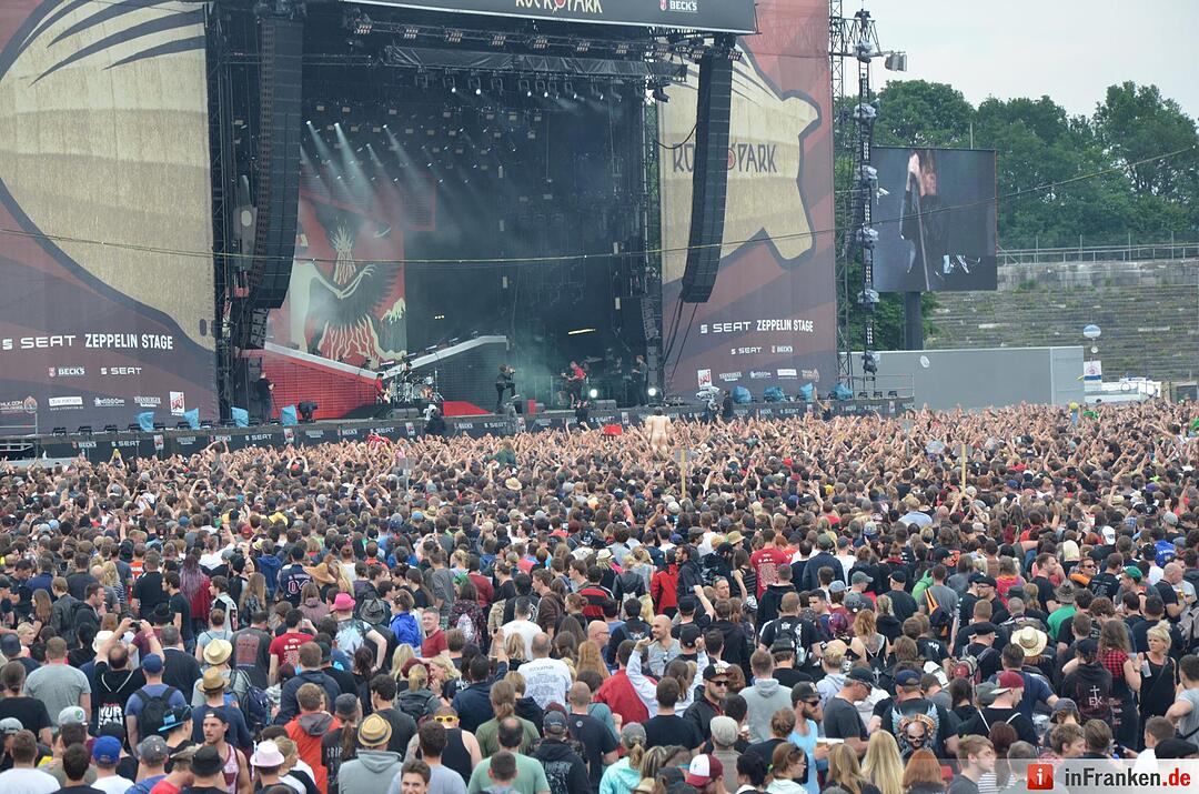 Rock im Park 2016 - Stimmung am Sonntagnachmittag