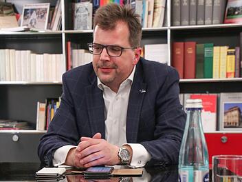 Christian Lange vor zwei Monaten - am Tag der verlorenen OB-Wahl Foto: Sebastian Schanz/Archiv