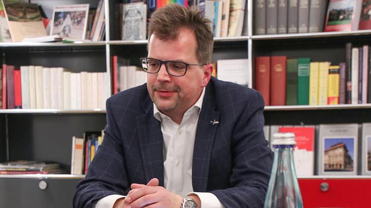 Christian Lange vor zwei Monaten - am Tag der verlorenen OB-Wahl Foto: Sebastian Schanz/Archiv