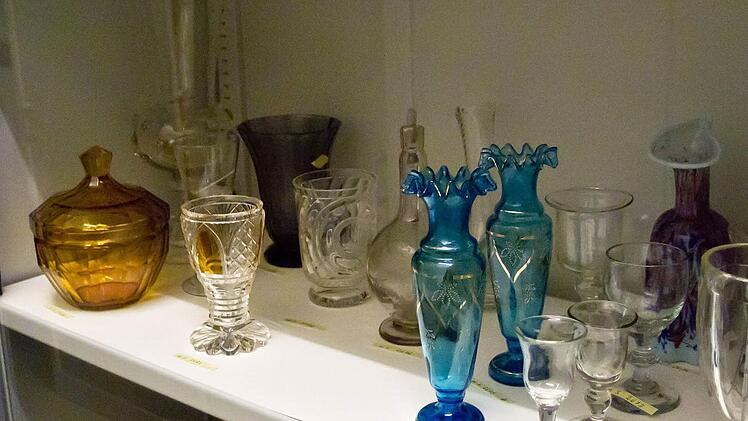 Historische Gläser in den Coburger Kunstsammlungen.Foto: Jochen Berger