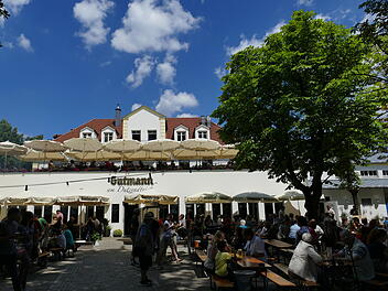 Gutmann am Dutzendteich ist einer der Biergärten in Nürnberg.