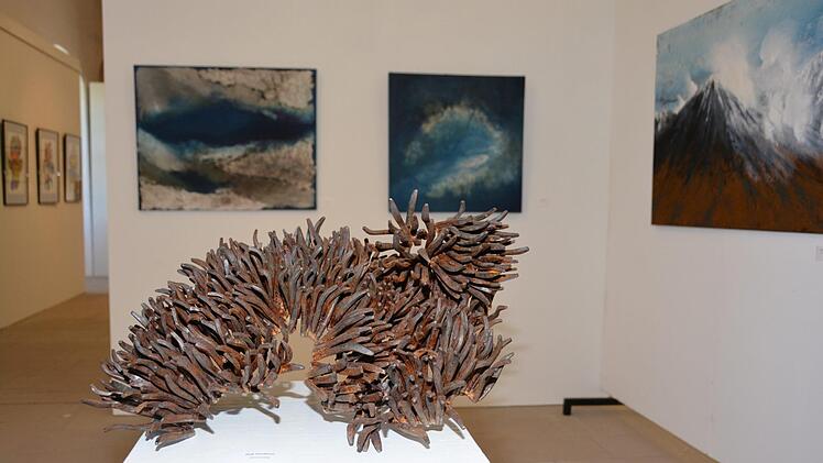Impressionen von der Ausstellung des Bundes Fränkischer Künstler auf der Plassenburg  Foto: Dagmar Besand