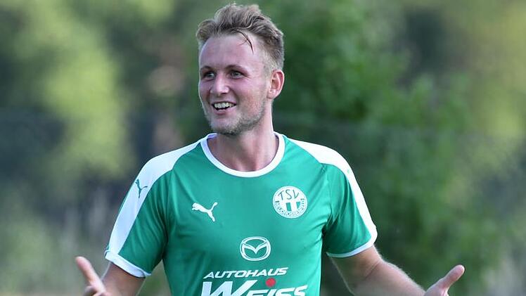 Mit zehn Treffern ist Louis Engelbrecht aktuell bester Neudrossenfelder Torschütze. Kann er sein Trefferkonto gegen das Schlusslicht aufbessern?  Peter Mularczyk