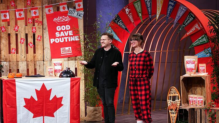 Holger Böckner und Geneviève Pilon lieben Pommes mit Käse und Bratensauce. Bei den Löwen fällt "The Poutine Kitchen" jedoch komplett durch.