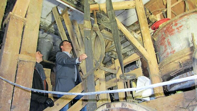 Ein spannendes Innenleben hat die Alte Mühle.Foto: Anette Schreiber