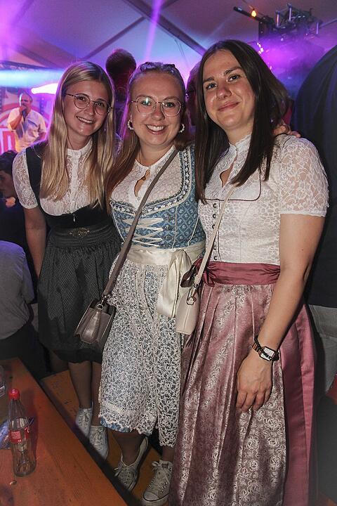 Am Montag spielte die Band "Radspitz".