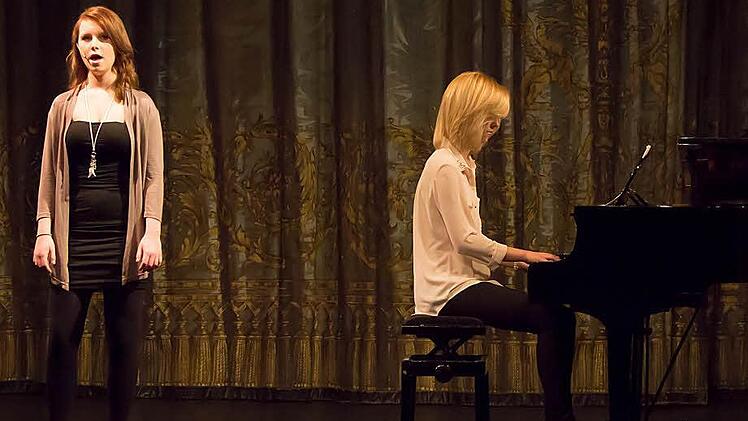 Lara Tröster (links) und Lara Scheler